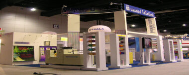 Azure's Booth in Exhibition